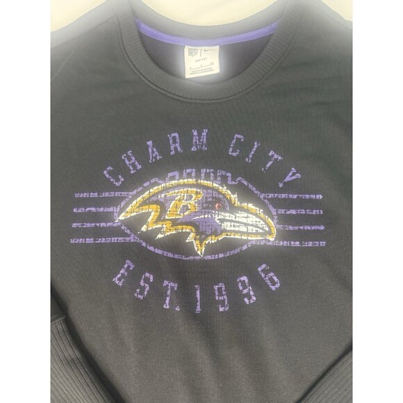NIKE DRI FIT Women’s Baltimore Ravens NFL Long Sleeve Top SMALL - Picture 5 of 8